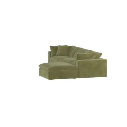 Ari dreisitziges modulares Ecksofa