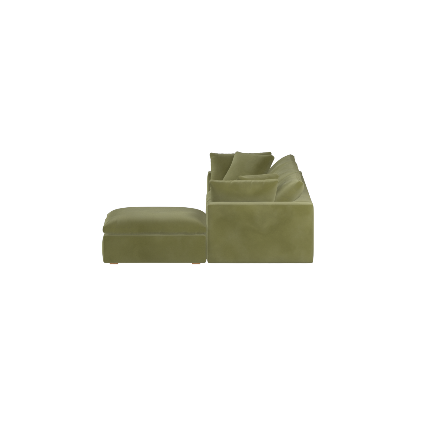Ari dreisitziges modulares Ecksofa