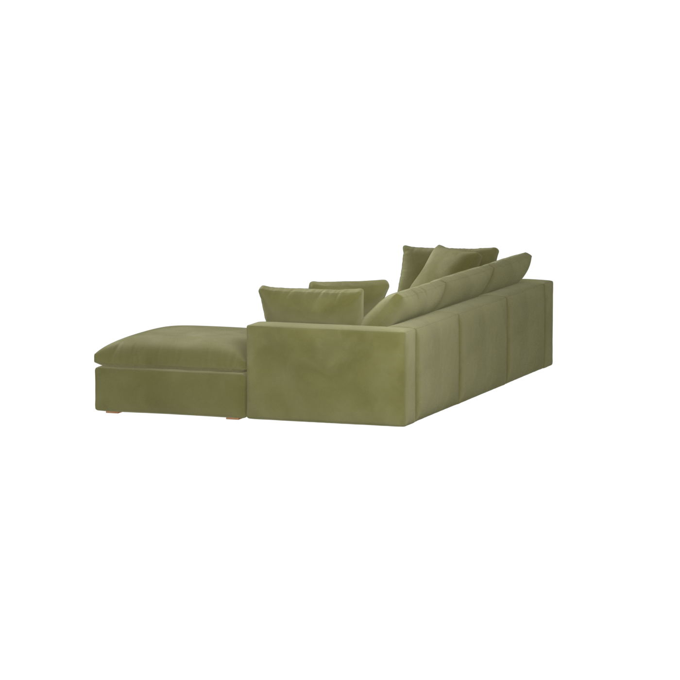 Ari dreisitziges modulares Ecksofa