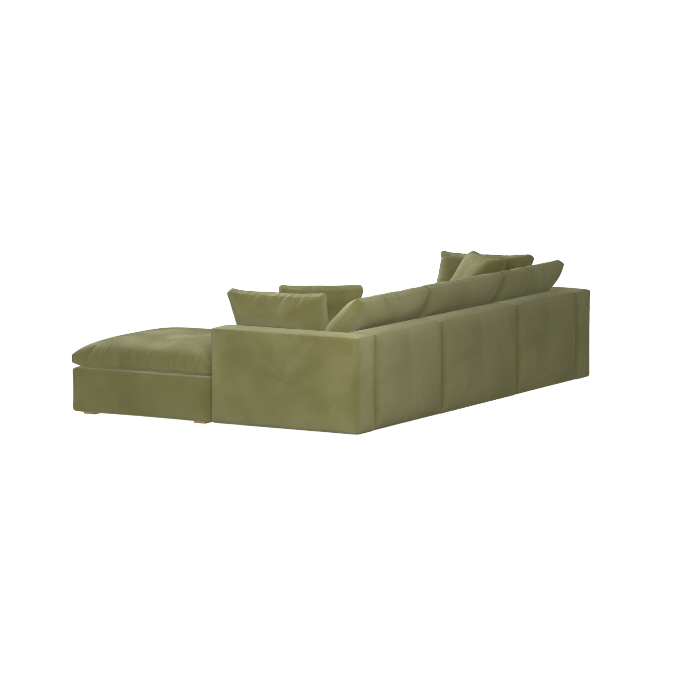 Ari dreisitziges modulares Ecksofa