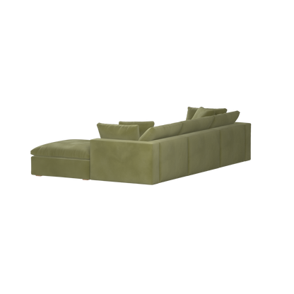 Ari dreisitziges modulares Ecksofa