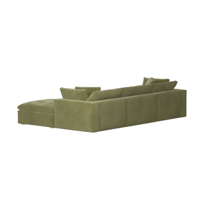 Ari dreisitziges modulares Ecksofa
