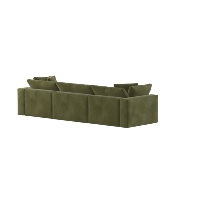 Ari dreisitziges modulares Ecksofa