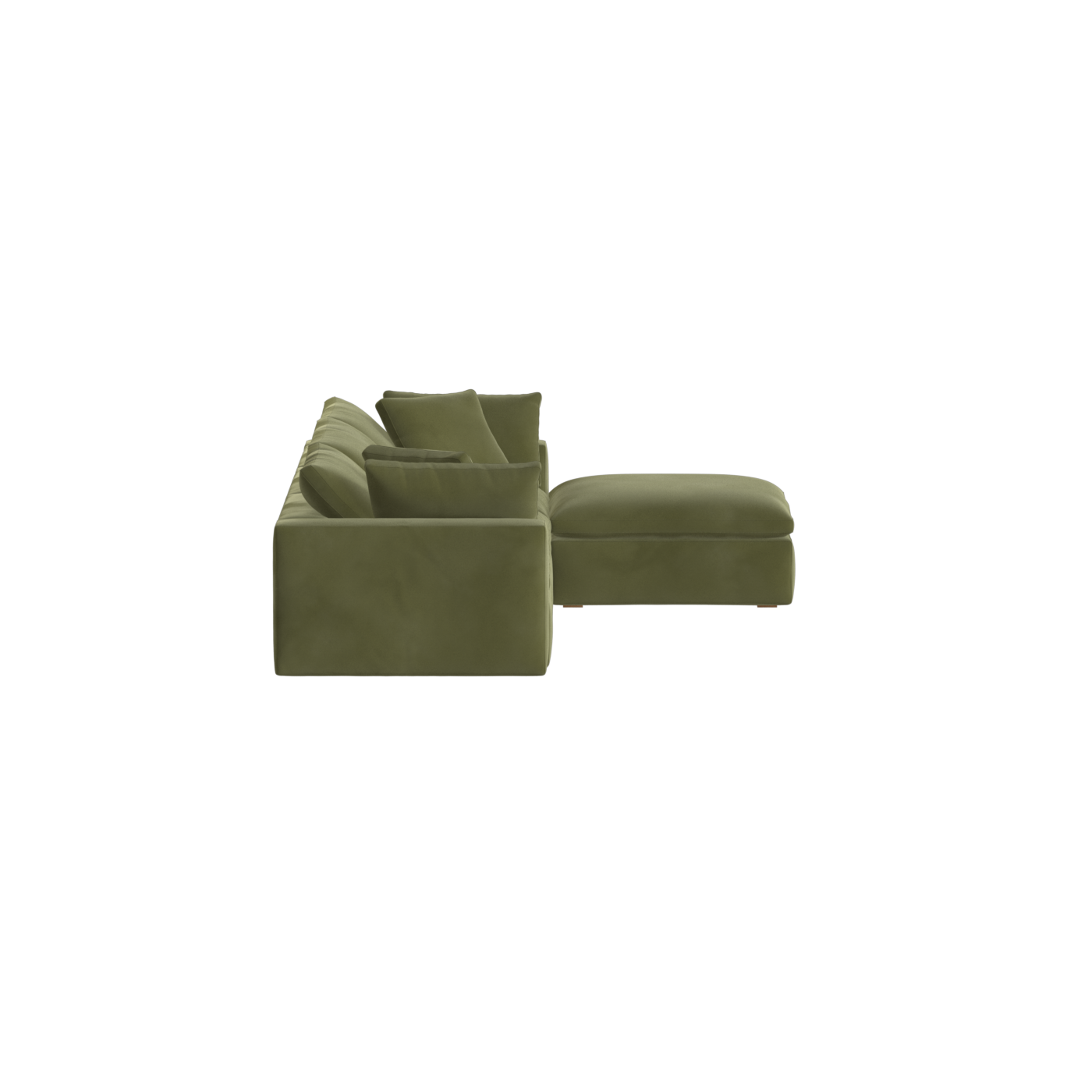 Ari dreisitziges modulares Ecksofa