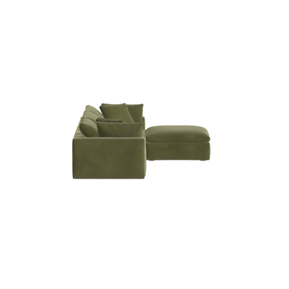 Ari dreisitziges modulares Ecksofa