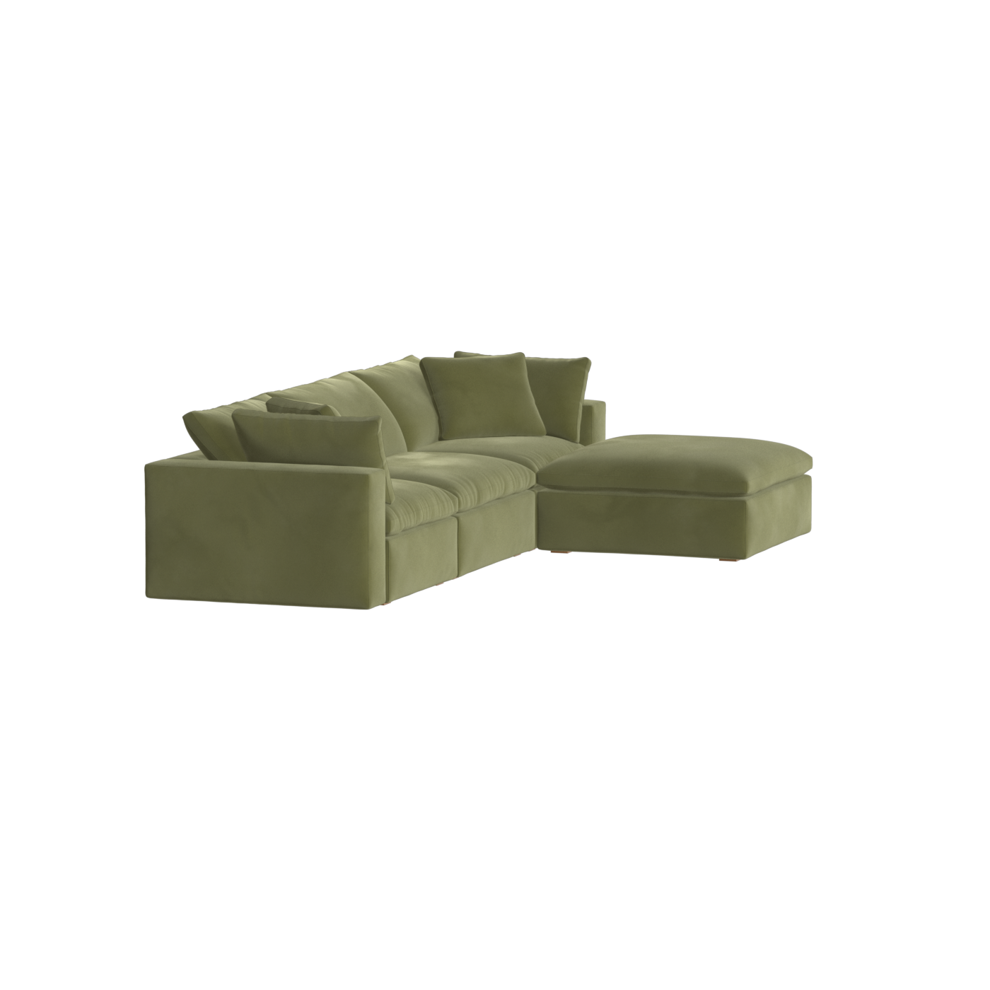 Ari dreisitziges modulares Ecksofa