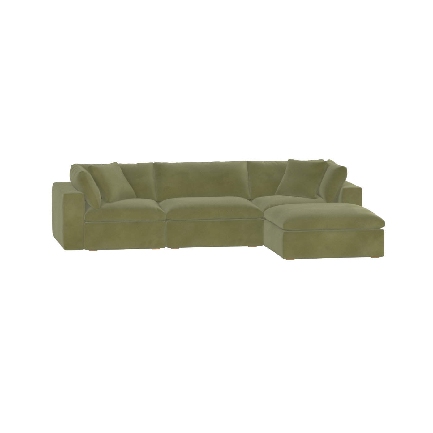 Ari dreisitziges modulares Ecksofa