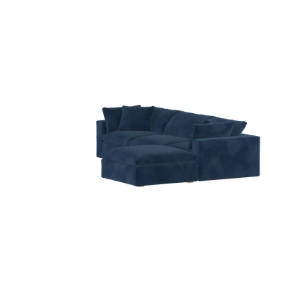 Ari three seater modular corner Sofa With Full Fabric Customisation
