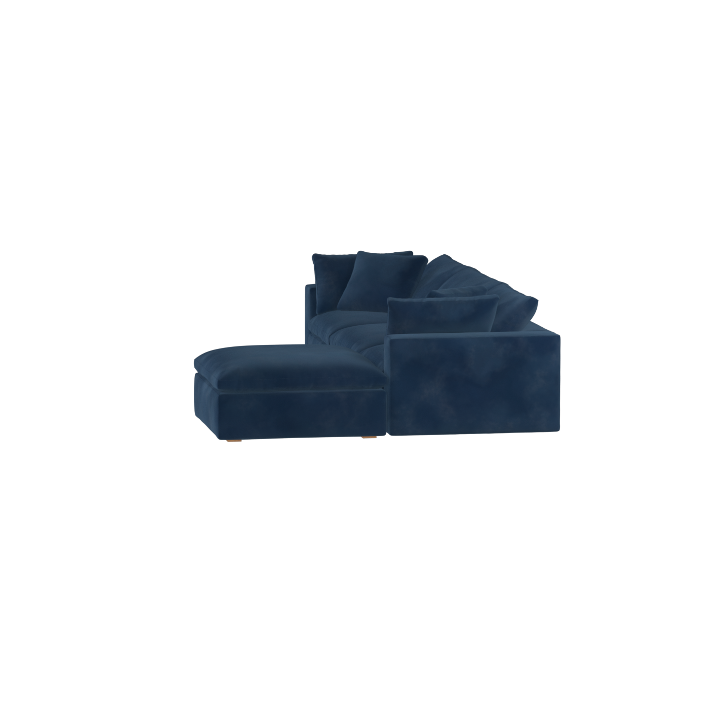 Ari three seater modular corner Sofa With Full Fabric Customisation