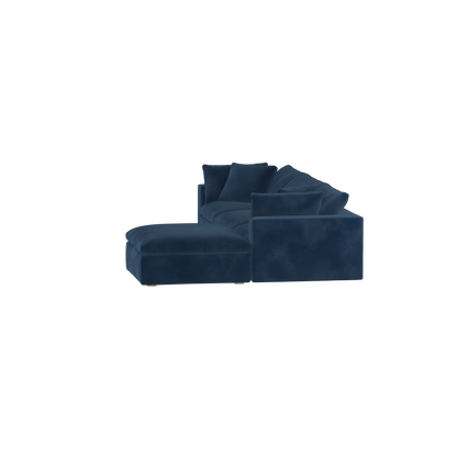 Ari three seater modular corner Sofa With Full Fabric Customisation