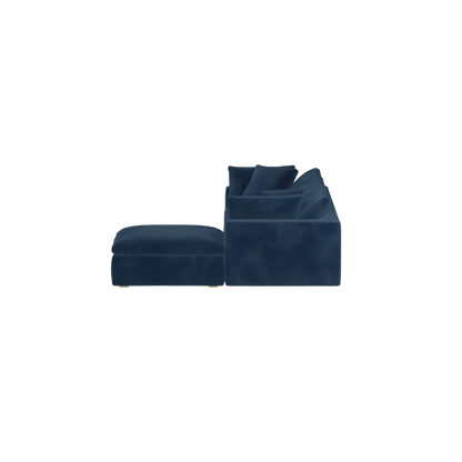 Ari three seater modular corner Sofa With Full Fabric Customisation
