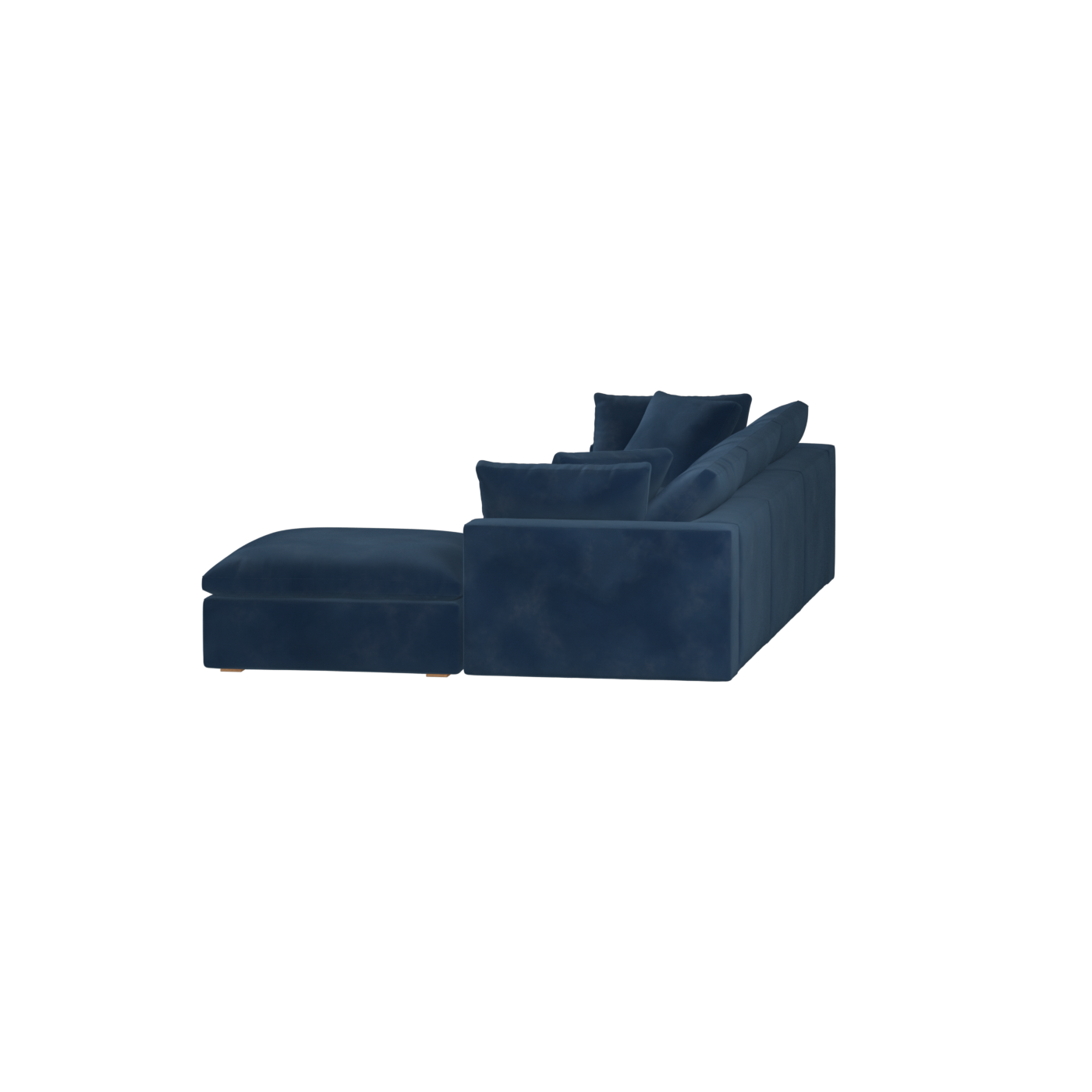 Ari three seater modular corner Sofa With Full Fabric Customisation