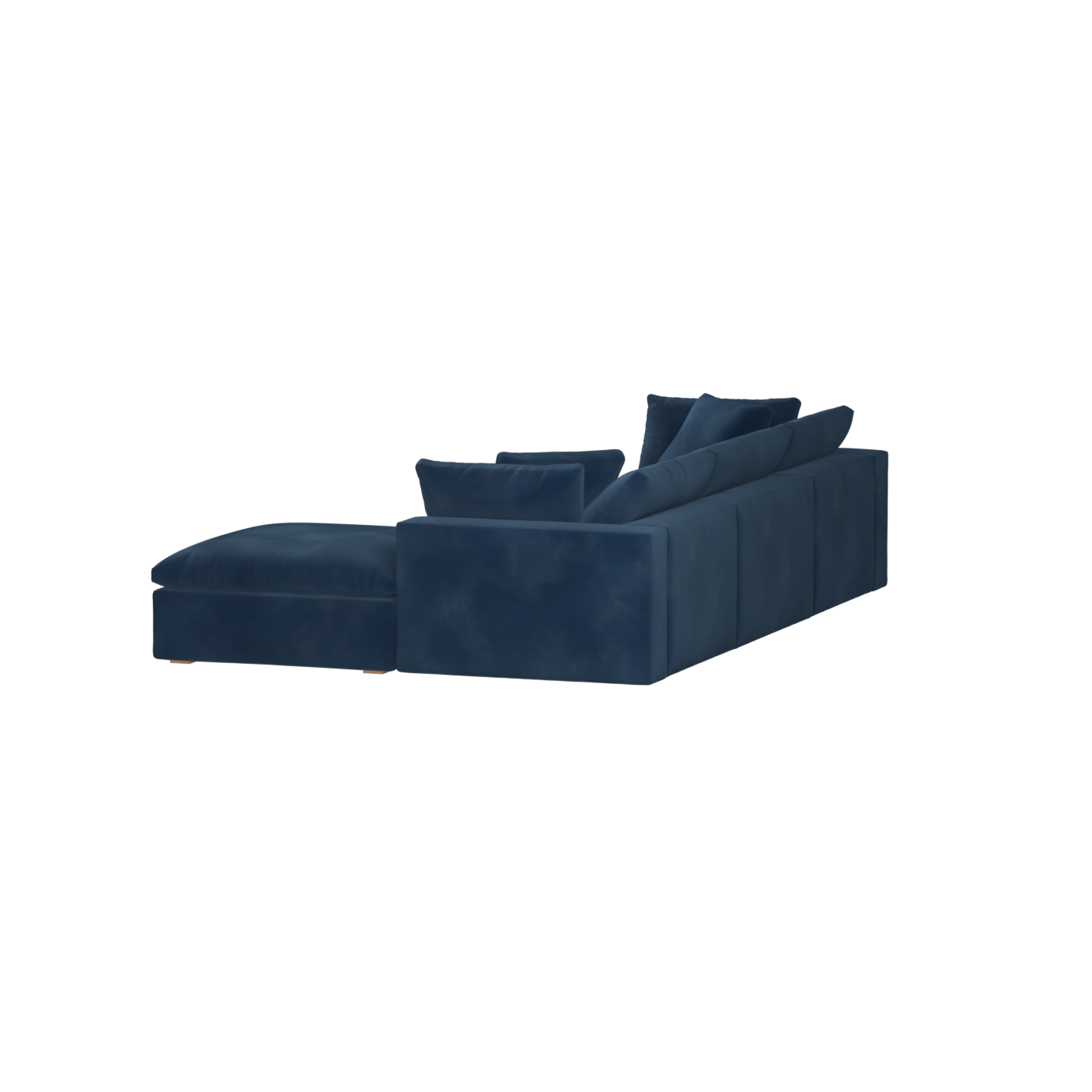 Ari three seater modular corner Sofa With Full Fabric Customisation