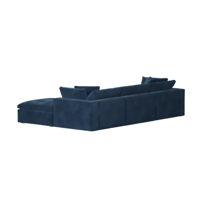 Ari three seater modular corner Sofa With Full Fabric Customisation