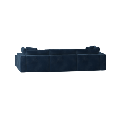 Ari three seater modular corner Sofa With Full Fabric Customisation