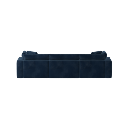 Ari three seater modular corner Sofa With Full Fabric Customisation