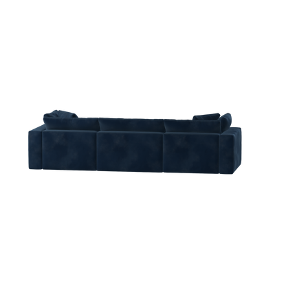Ari three seater modular corner Sofa With Full Fabric Customisation