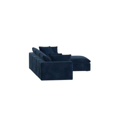 Ari three seater modular corner Sofa With Full Fabric Customisation