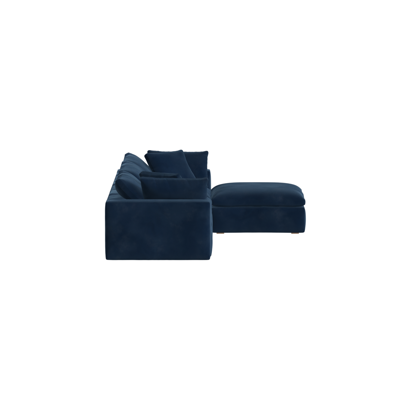 Ari three seater modular corner Sofa With Full Fabric Customisation