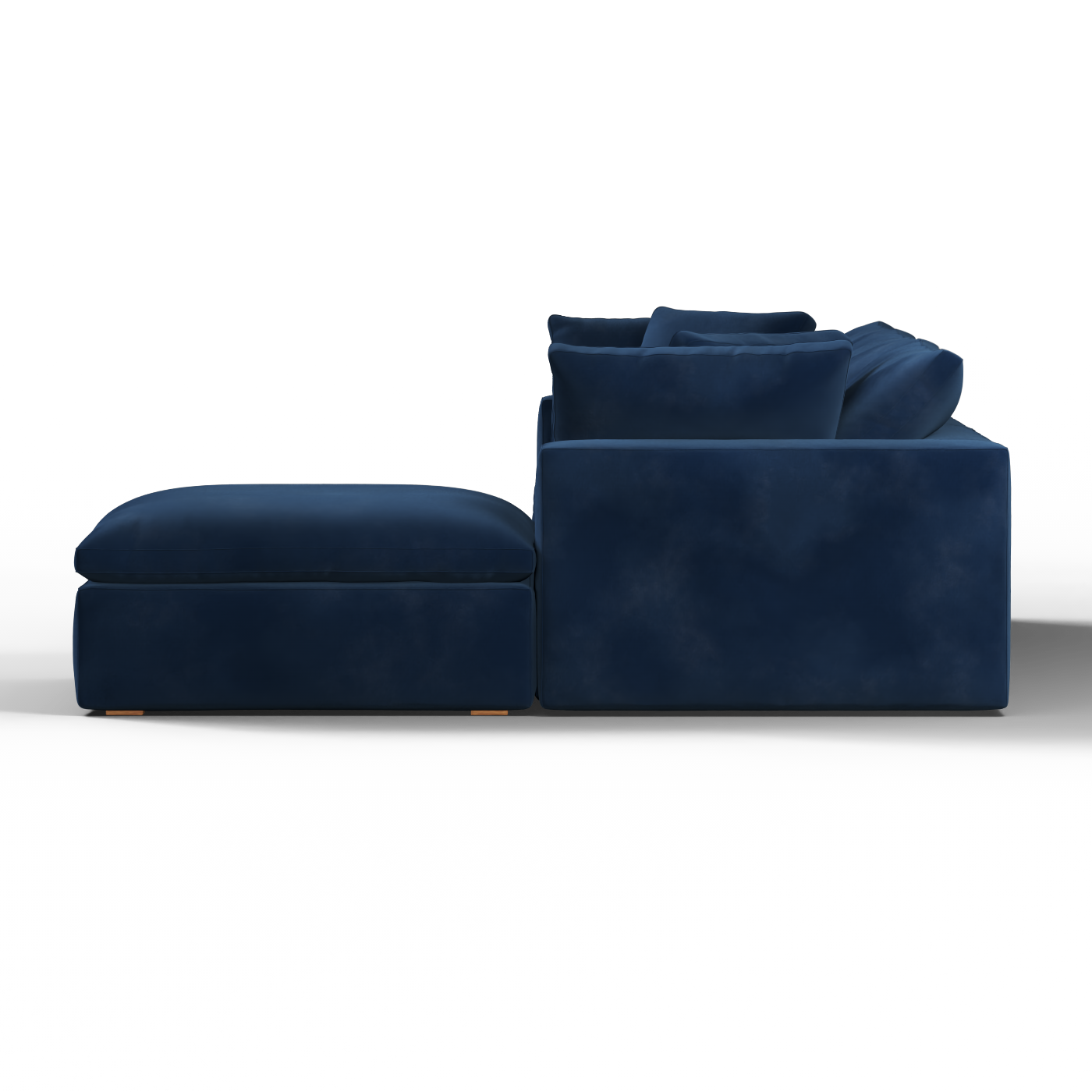 Ari three seater modular corner Sofa With Full Fabric Customisation