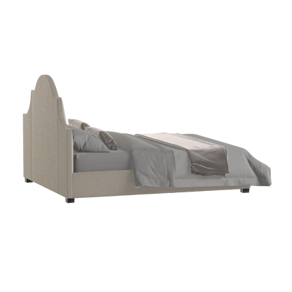 Ariana Double Bed with Elegant Headboard