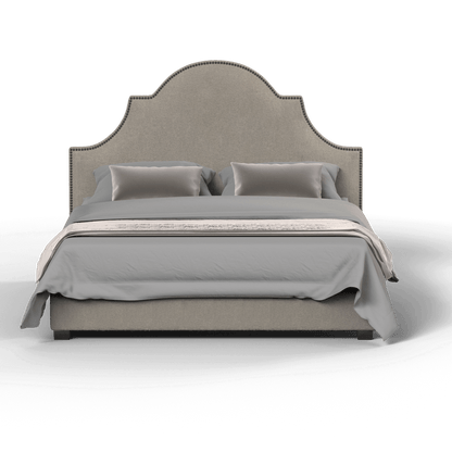 Ariana Double Bed with Elegant Headboard