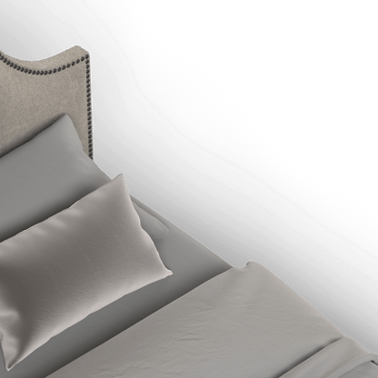 Ariana Double Bed with Elegant Headboard