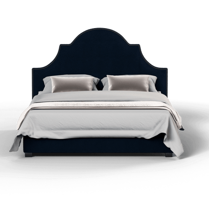 Ariana Double Bed with Elegant Headboard