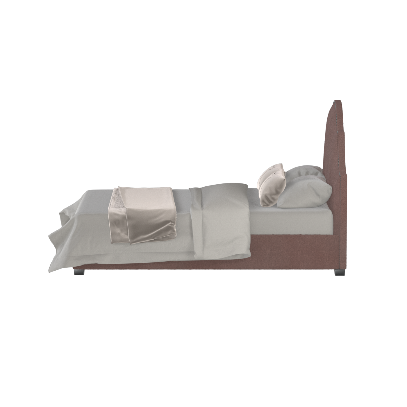 Ariana Double Bed with Elegant Headboard