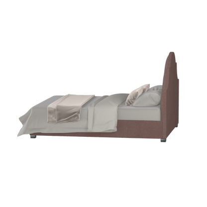 Ariana Double Bed with Elegant Headboard