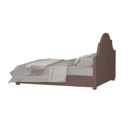 Ariana Double Bed with Elegant Headboard