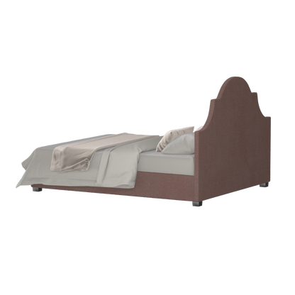 Ariana Double Bed with Elegant Headboard
