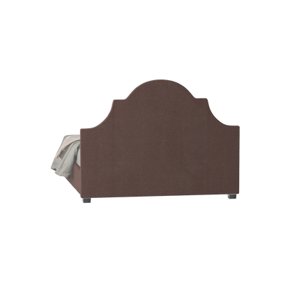 Ariana Double Bed with Elegant Headboard