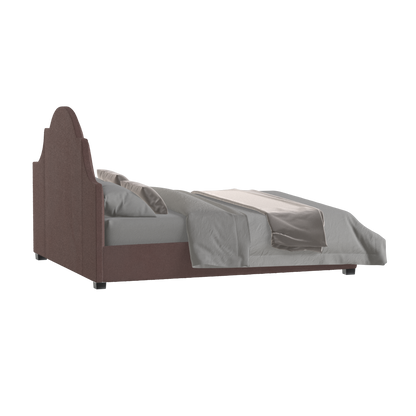 Ariana Double Bed with Elegant Headboard