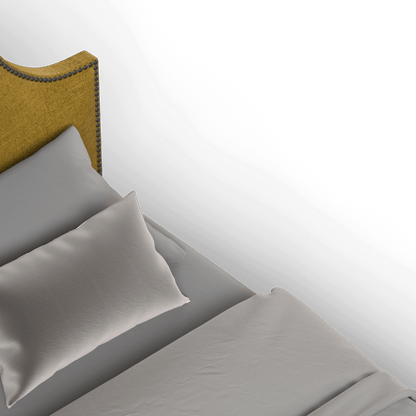 Ariana Double Bed with Elegant Headboard