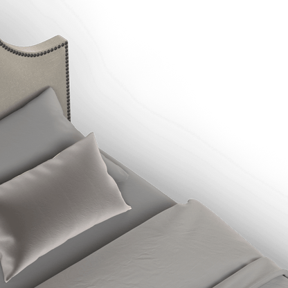 Ariana Double Bed with Elegant Headboard
