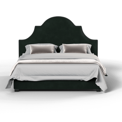 Ariana Double Bed with Elegant Headboard