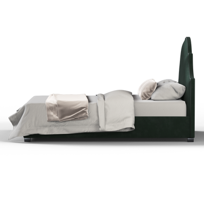 Ariana Double Bed with Elegant Headboard