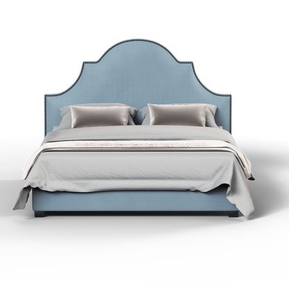 Ariana Double Bed with Elegant Headboard