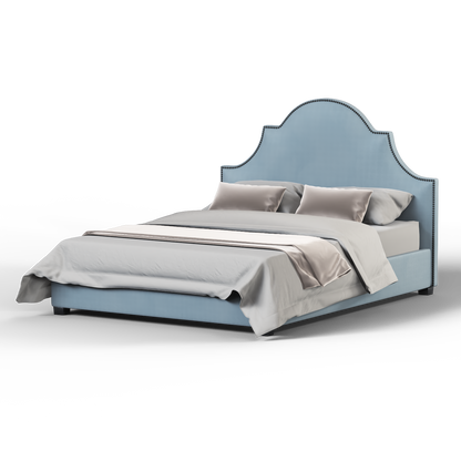 Ariana Double Bed with Elegant Headboard
