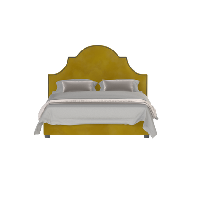 Ariana Double Bed with Elegant Headboard