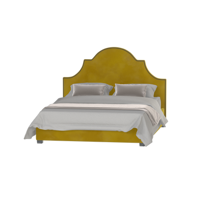 Ariana Double Bed with Elegant Headboard