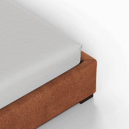 Ava Bed with Framed Vertical Headboard Panels