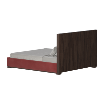 Ava Bed with Framed Vertical Headboard Panels