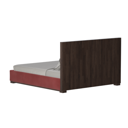 Ava Bed with Framed Vertical Headboard Panels