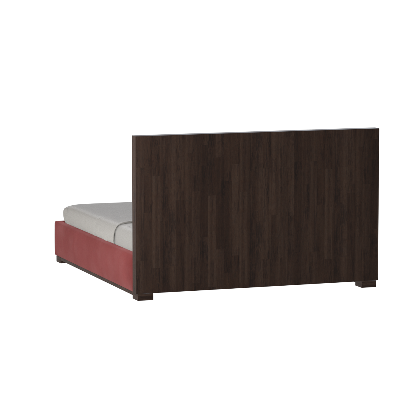 Ava Bed with Framed Vertical Headboard Panels