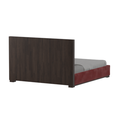 Ava Bed with Framed Vertical Headboard Panels