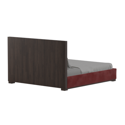 Ava Bed with Framed Vertical Headboard Panels