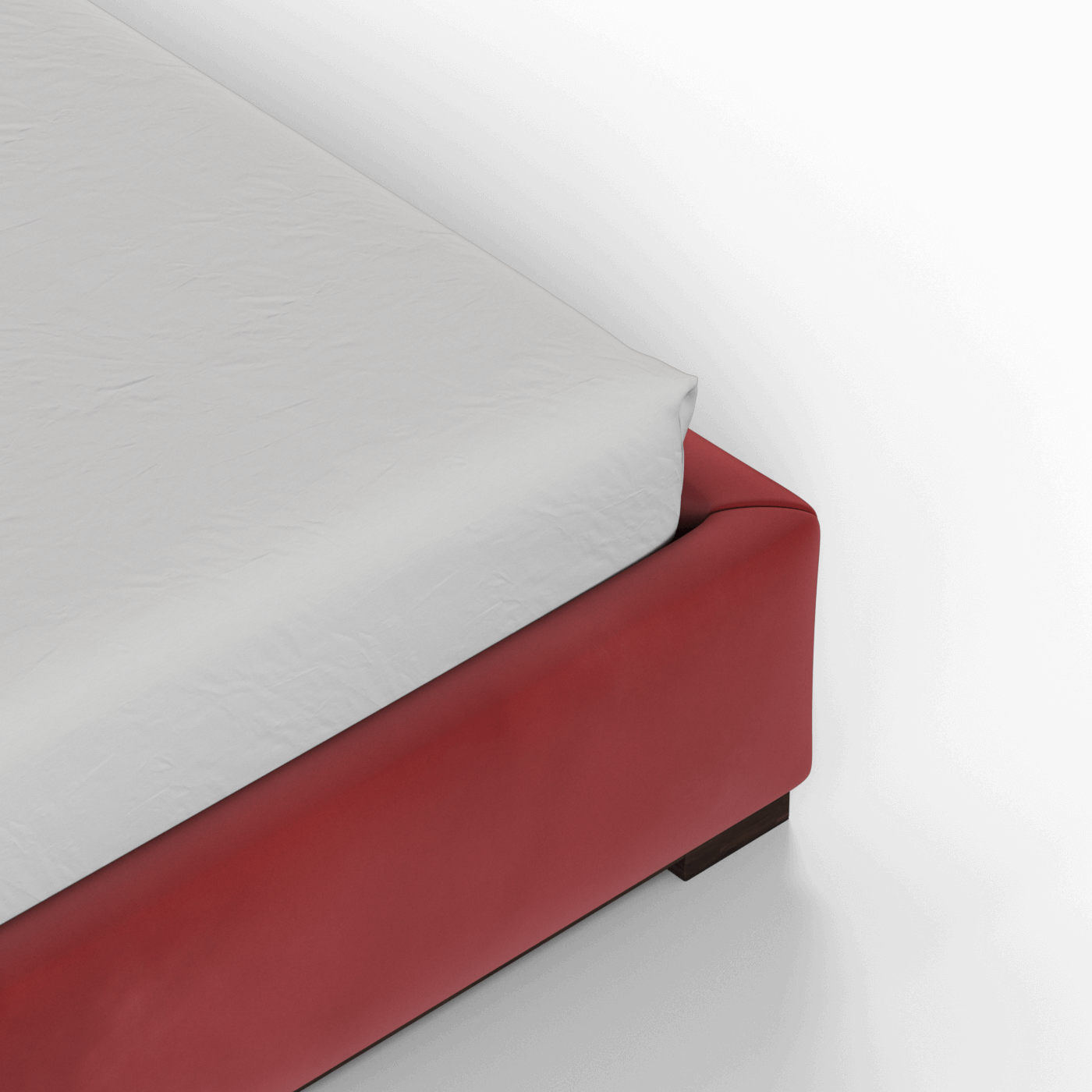 Ava Bed with Framed Vertical Headboard Panels
