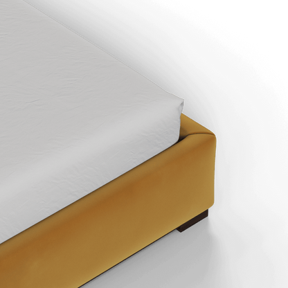 Ava Bed with Framed Vertical Headboard Panels